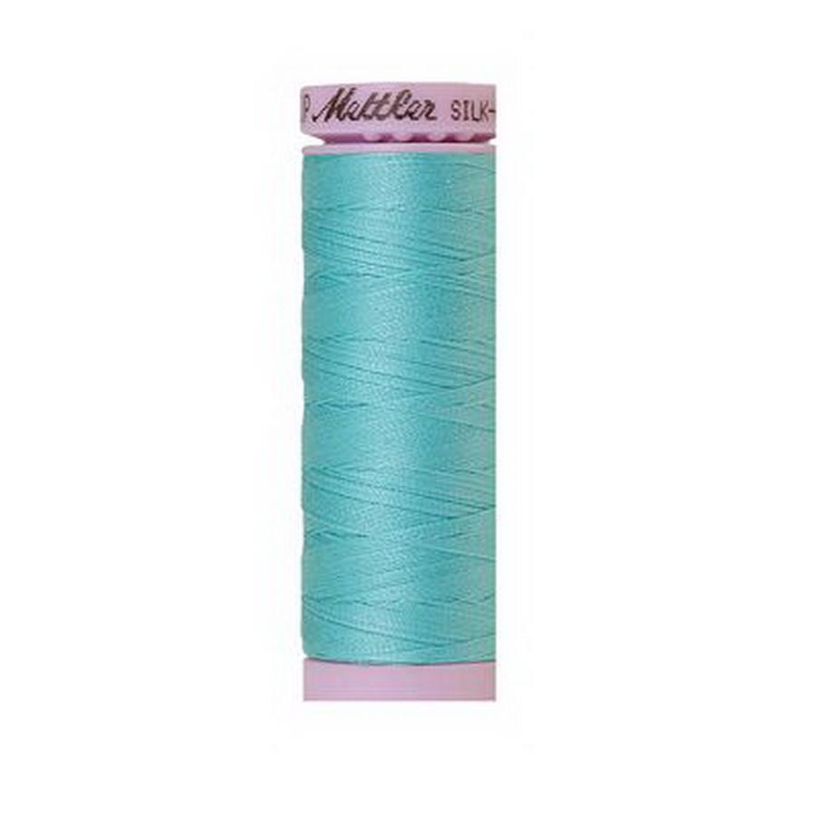 Silk Finish Cotton 50wt 150m (Box of 5) BLUE CURACAO