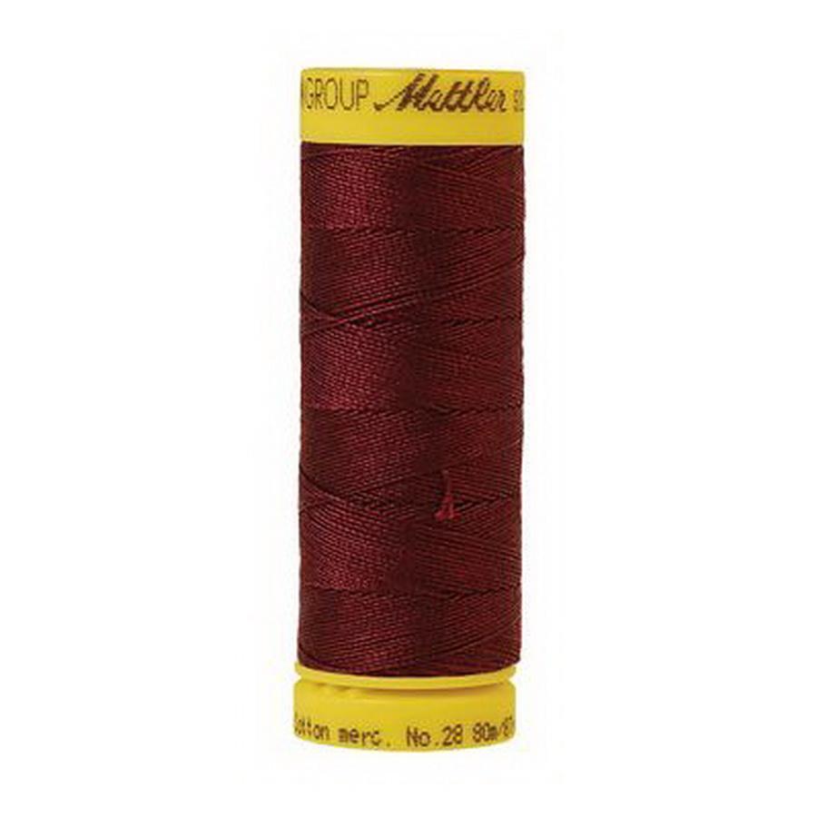 Silk Finish Cotton 28wt 80m 5ct BEET RED BOX05