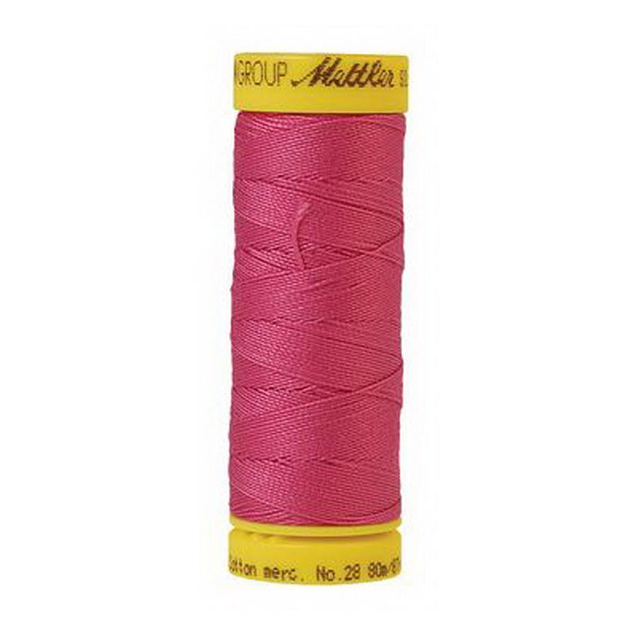 Silk Finish Cotton 28wt 80m (Box of 5) HOT PINK