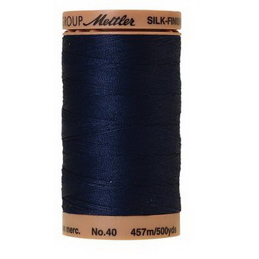 Silk Finish Cotton 40wt 457m (Box of 5) NAVY