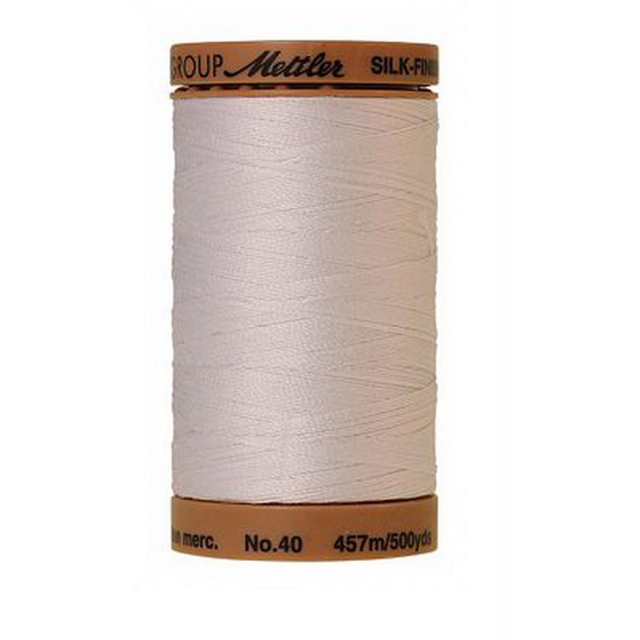 Silk Finish Cotton 40wt 457m (Box of 5) WHITE