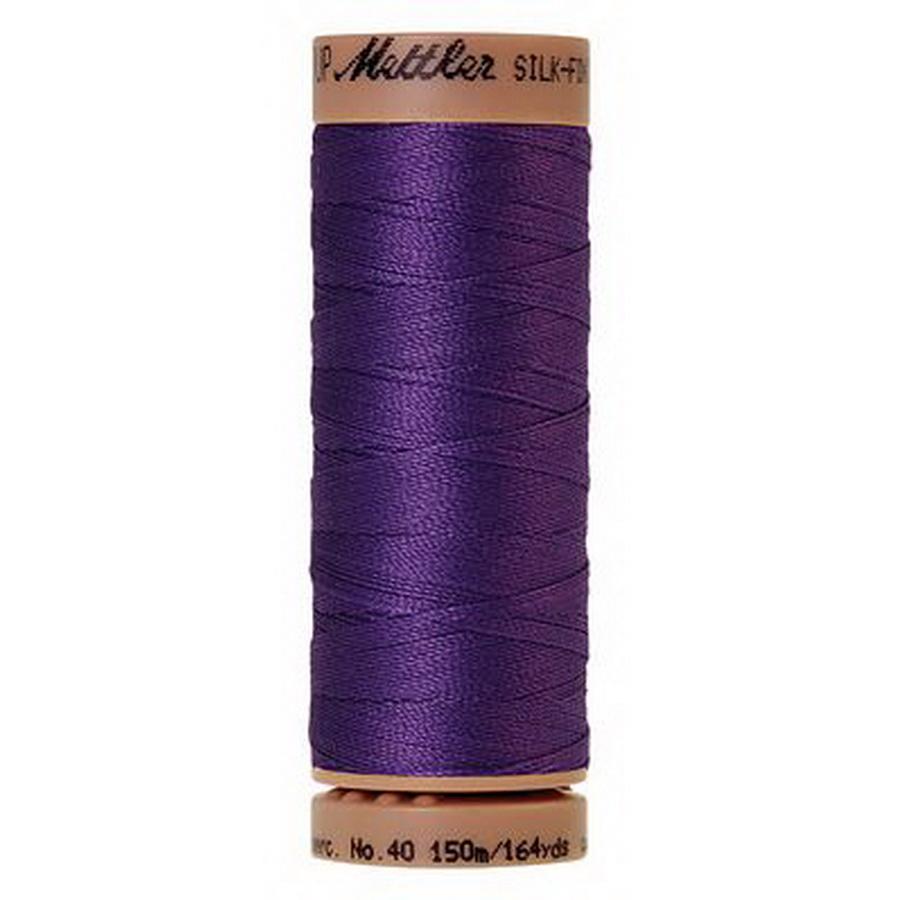 Silk Finish Cotton 40wt 150m (Box of 5) IRIS BLUE