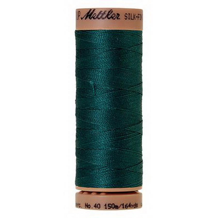 Silk Finish Cotton 40wt 150m (Box of 5) SPRUCE