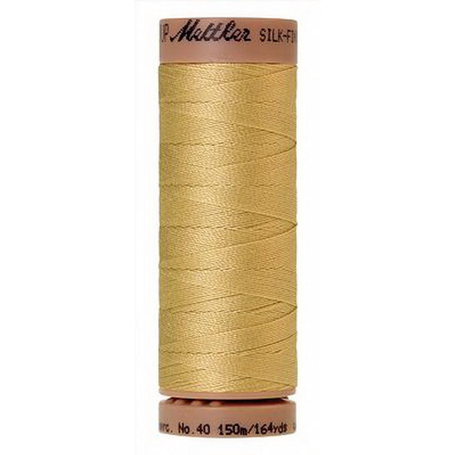 Silk Finish Cotton 40wt 150m (Box of 5) LEMON FROST