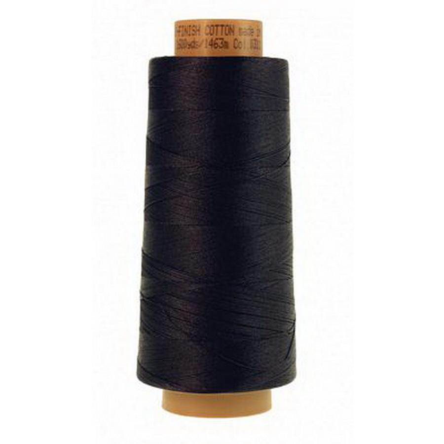 Silk Finish Cotton 40wt 1600yd 2ct BLACK