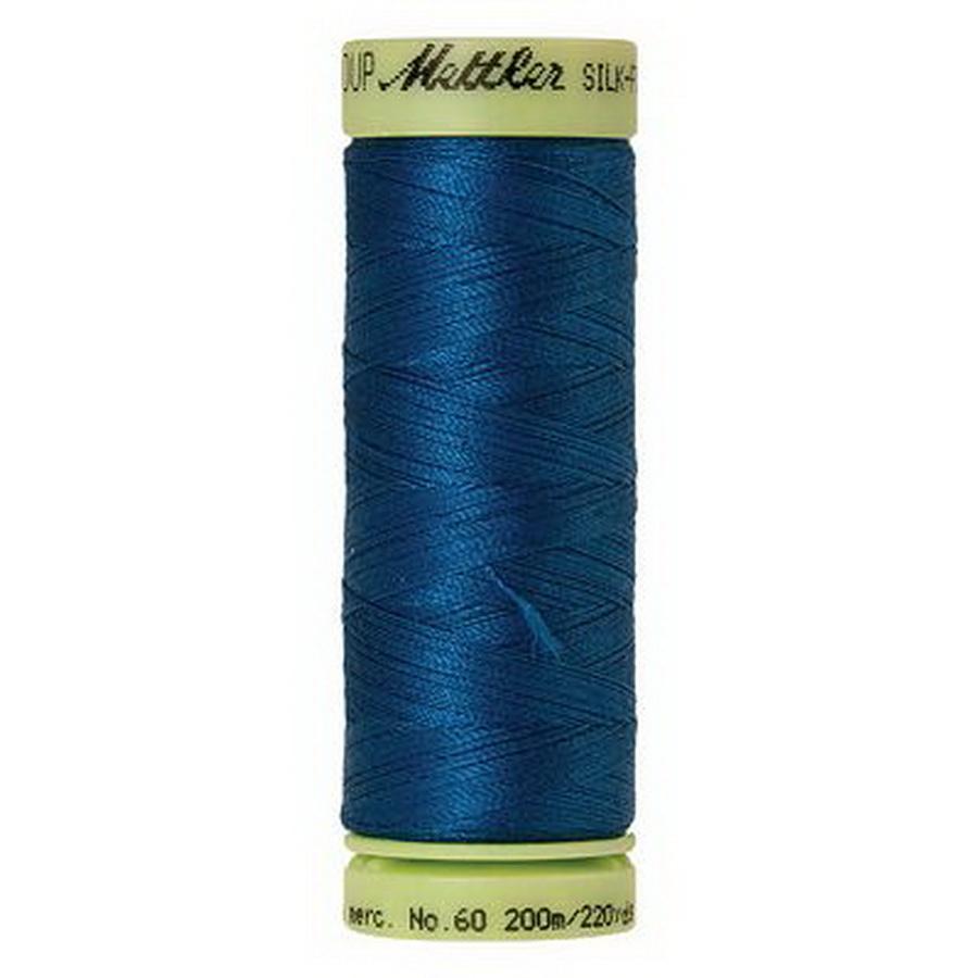 Silk Finish Ctn 60wt 220yd 5ct COLONIAL BLUE BOX05