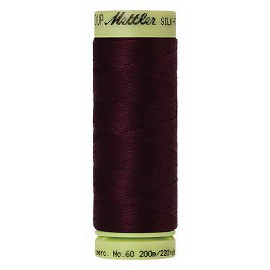 Silk Finish Cotton 60wt 220yd (Box of 5) BEET RED