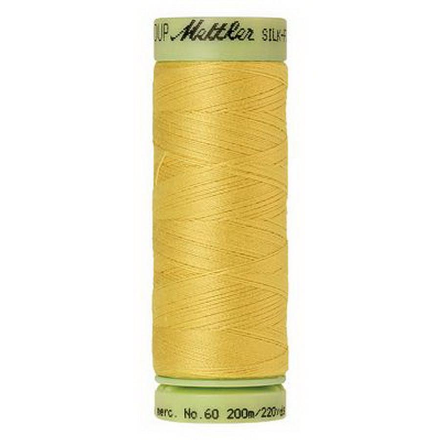 Silk Finish Cotton 60wt 220yd (Box of 5) LEMON PEEL