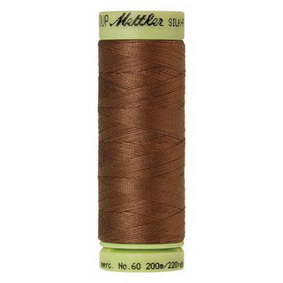 Silk Finish Cotton 60wt 220yd (Box of 5) HAZELNUT
