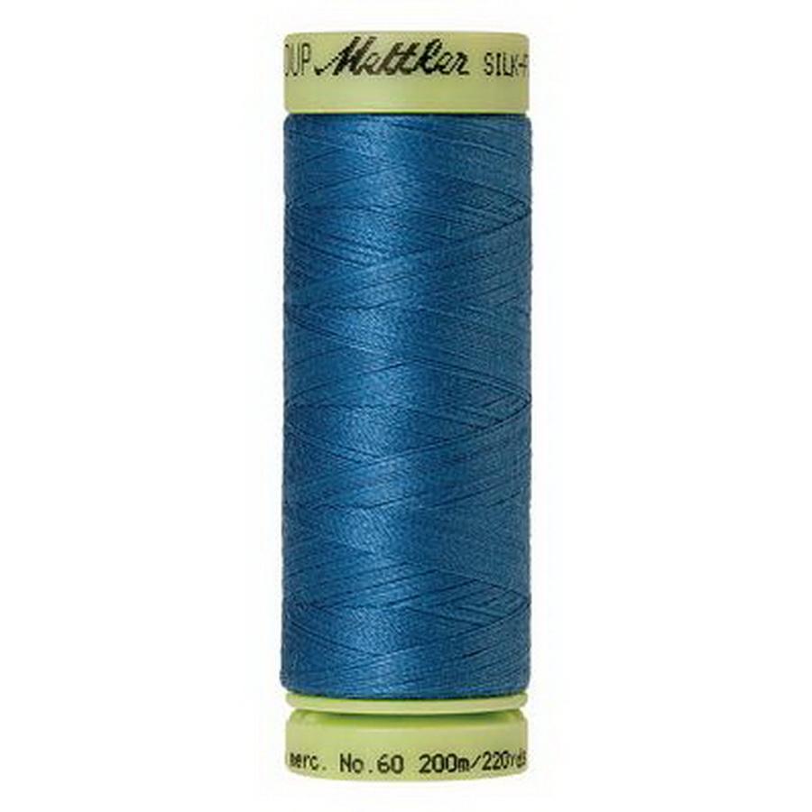 Silk Finish Ctn 60wt 220yd 5ct MEDITERRANIAN BLUE BOX05