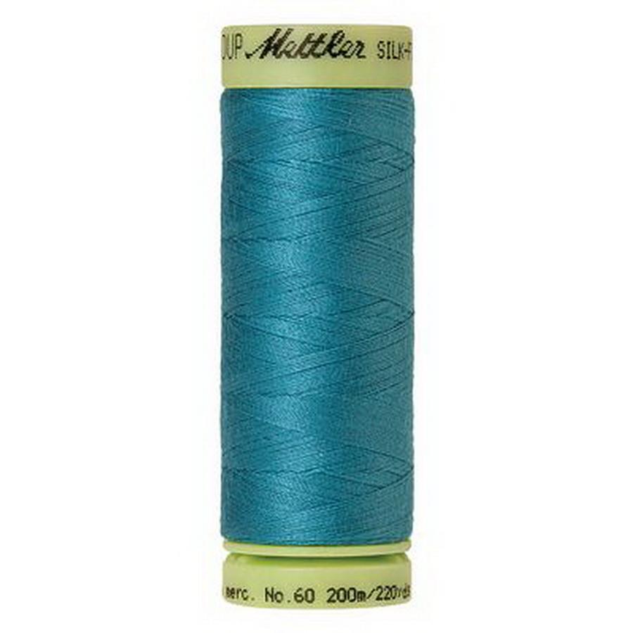Silk Finish Ctn 60wt 220yd 5ct GLACIER BLUE BOX05