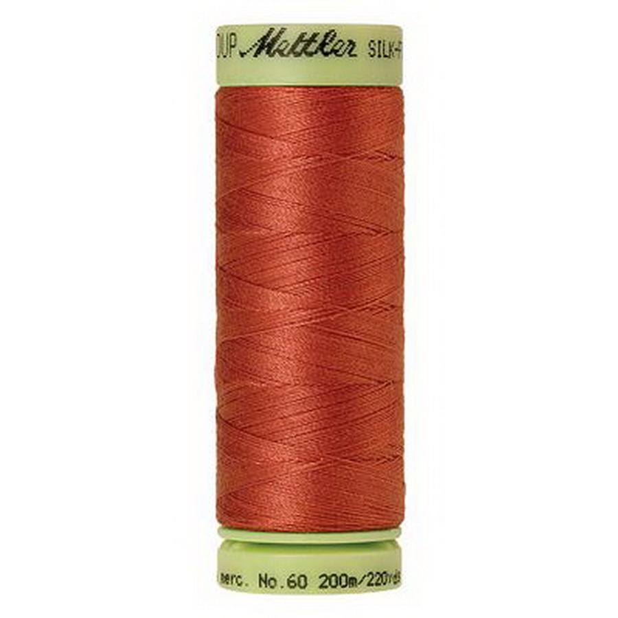 Silk Finish Cotton 60wt 220yd (Box of 5) REDDISH OCHER