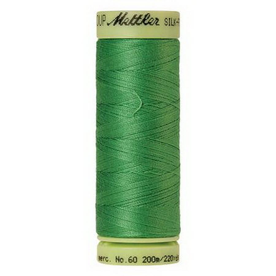 Silk Finish Ctn 60wt 220yd 5ct VIBRANT GREEN BOX05