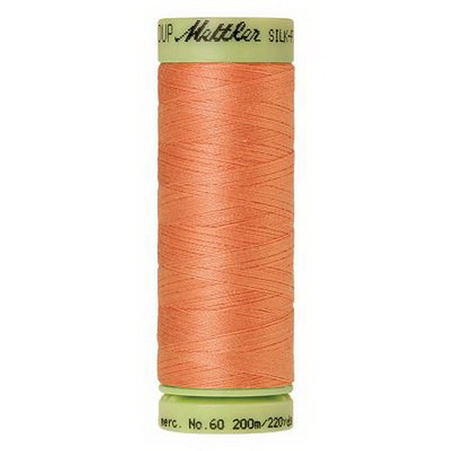 Silk Finish Cotton 60wt 220yd (Box of 5) SHELL CORAL