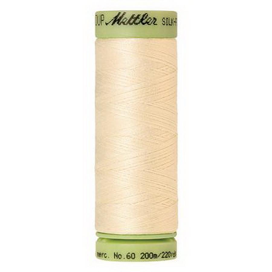 Silk Finish Cotton 60wt 220yd (Box of 5) ANTIQUE WHITE