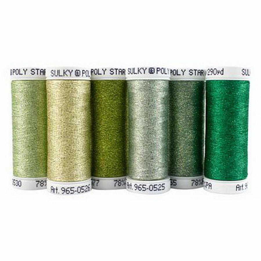 Poly Sparkle Assortment - Luck-o-the Irish (6 Count)