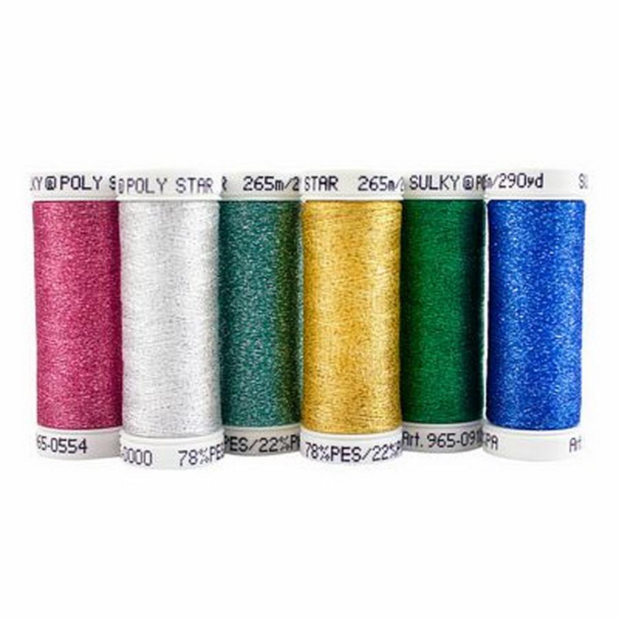 Poly Sparkle Assortment - Spring (6 Count)