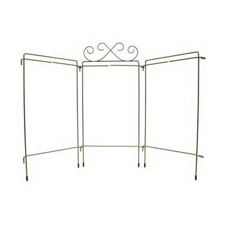 Scroll Tri-Stand Gray 4x9in