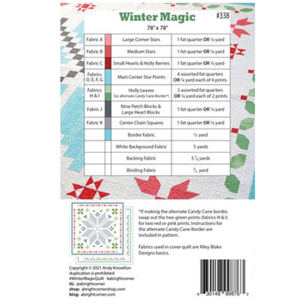 Winter Magic Pattern