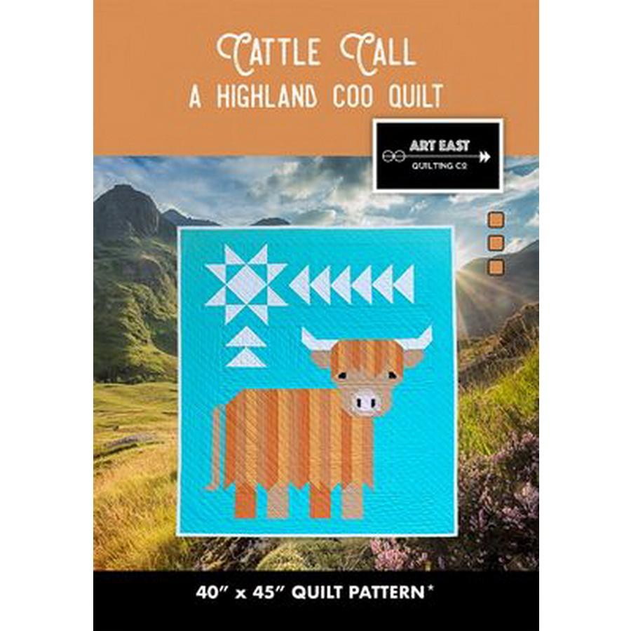 Cattle Call - a Highland Coo Quilt Pattern