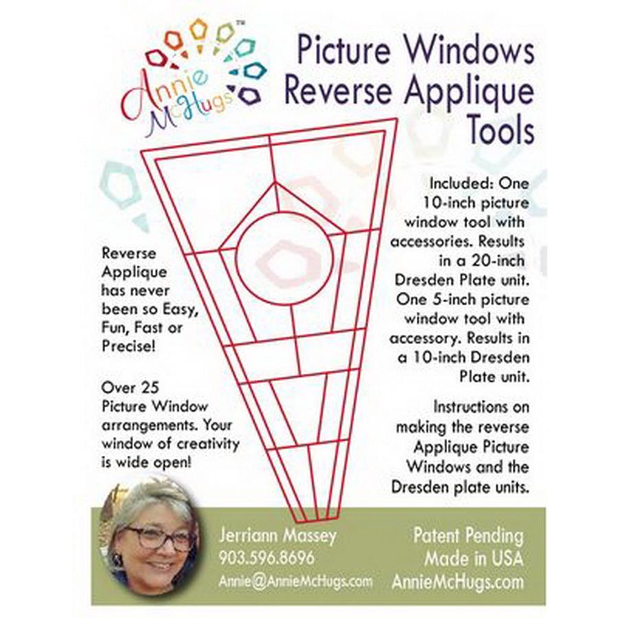 Picture Windows Reverse Applique Tools Ruler