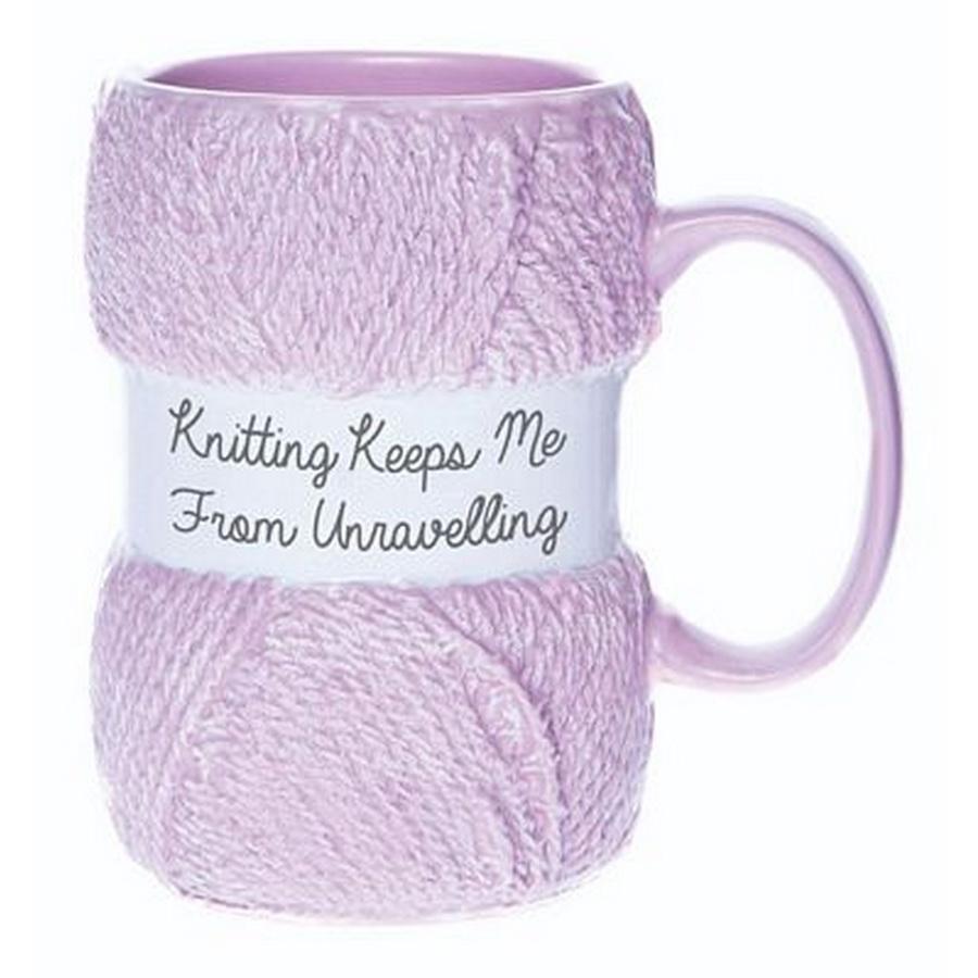 Knitting Mugs - Unravelling