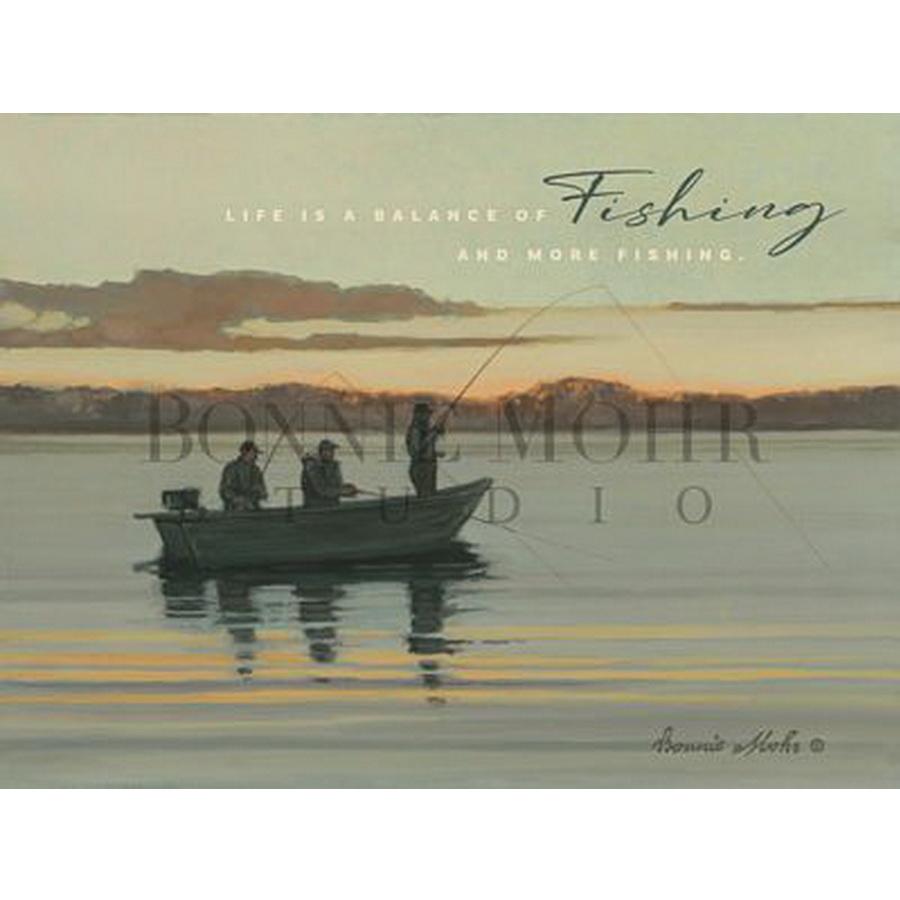 Fishing- Notecards (Pack of 10) 5 in x 6 in