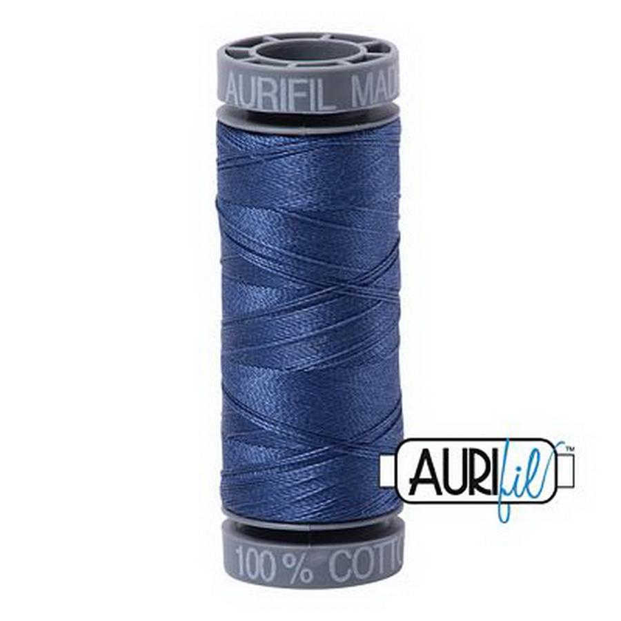 Aurifil Mako Cotton 28wt 110 yds STEEL BLUE