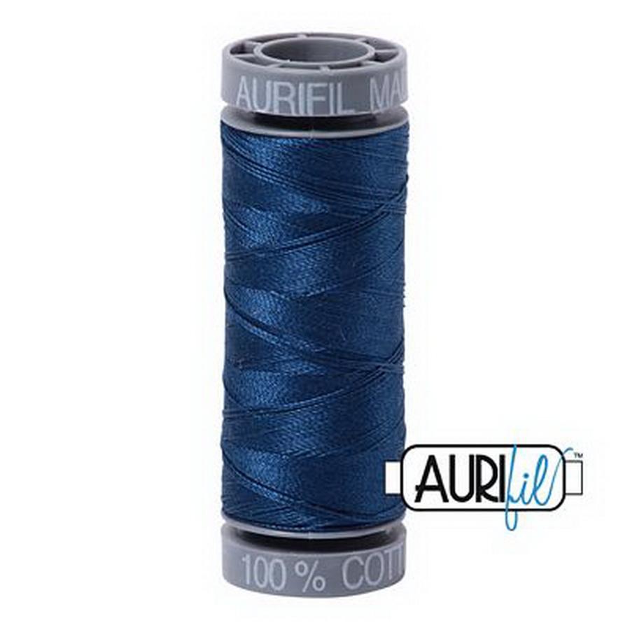 Aurifil Mako Cotton 28wt 110 yds MEDIUM DELFT BLUE