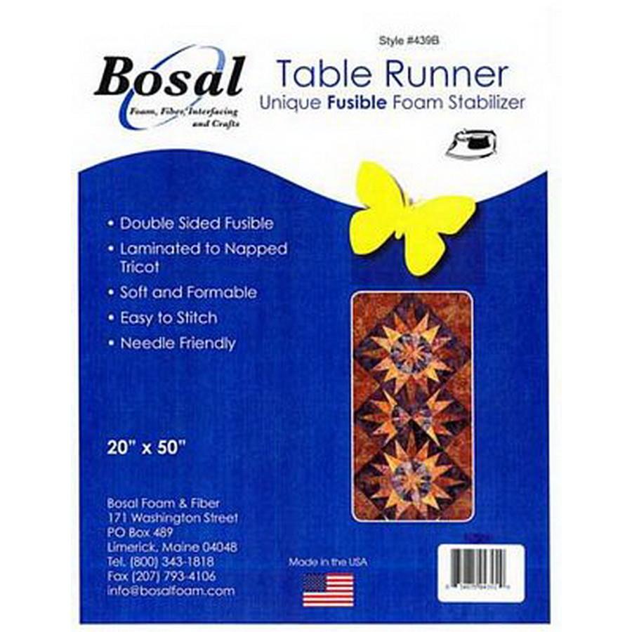 Bosal Table Runner Dbl Fusible