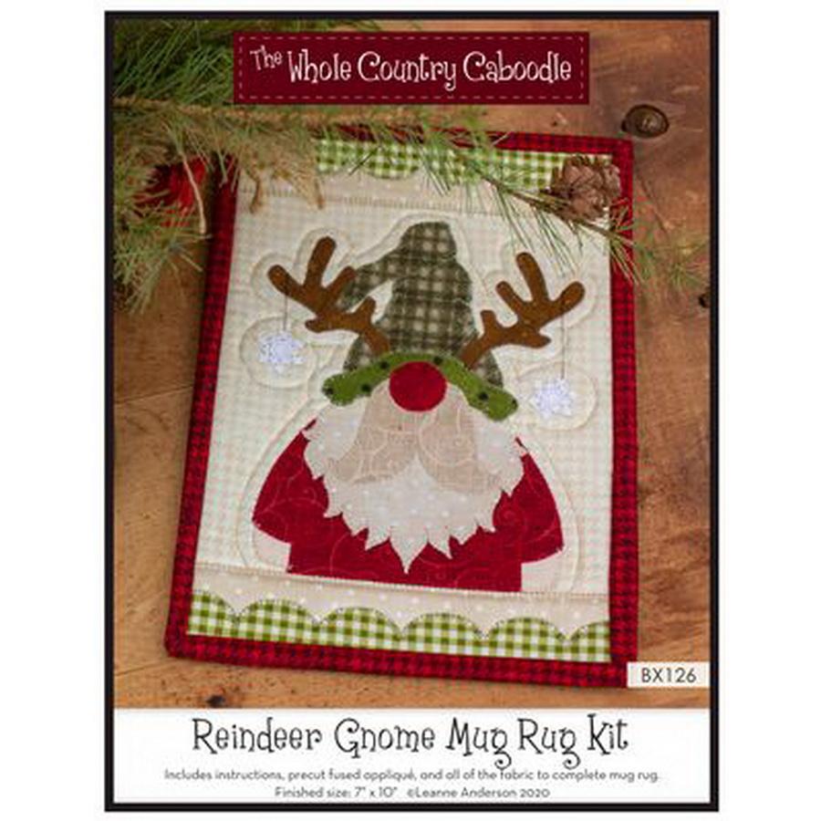 Reindeer Gnome Mug Rug Kit