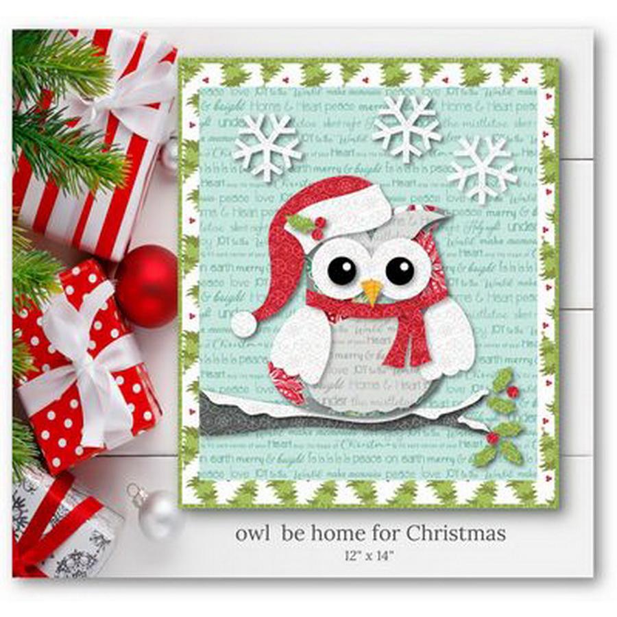 Owl be Home for Christmas Patt
