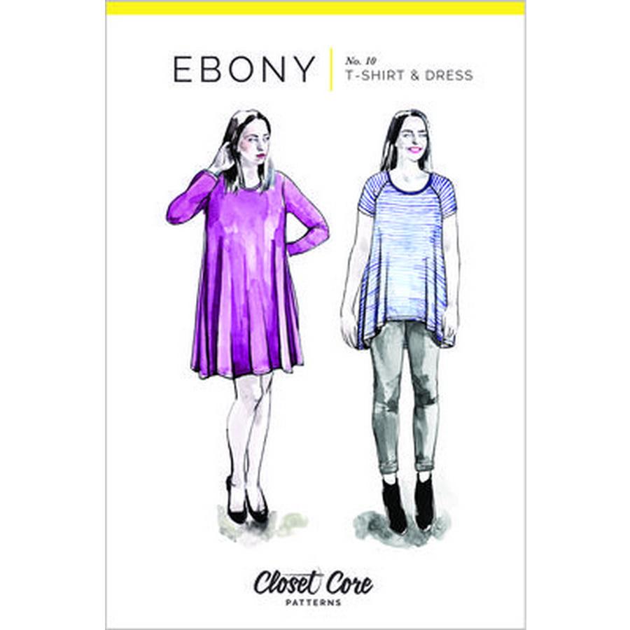 Ebony Tee Knit Dress & T-Shirt