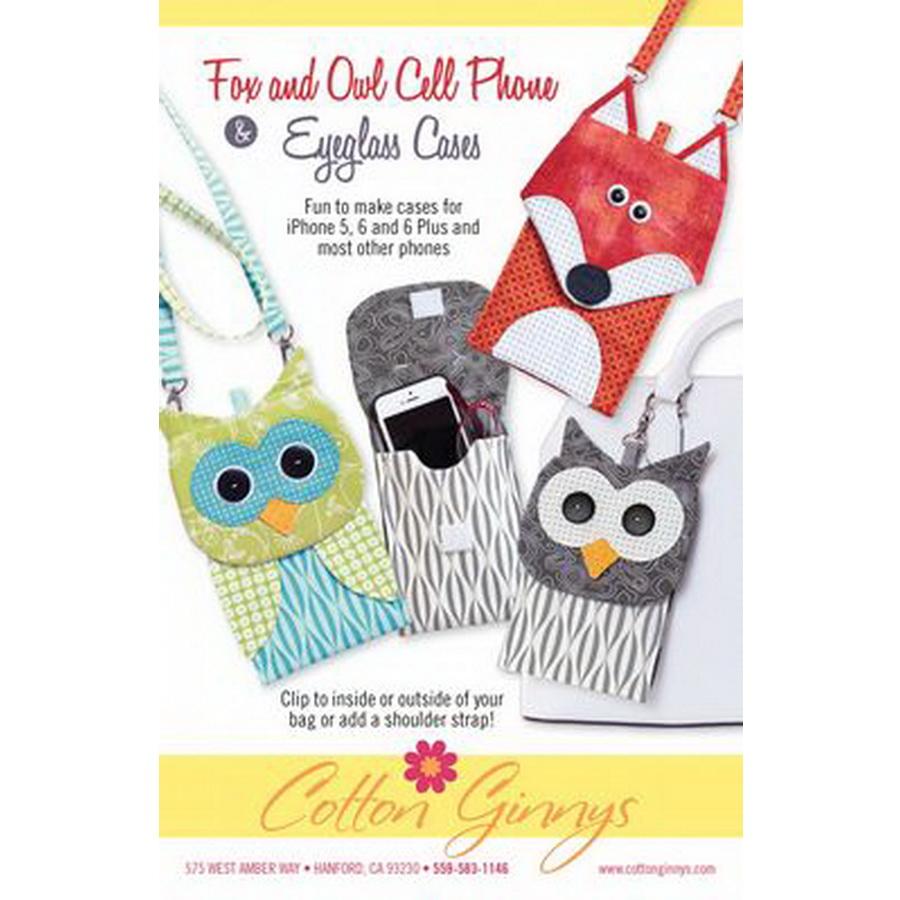 Fox and Owl Cell Phone Holders