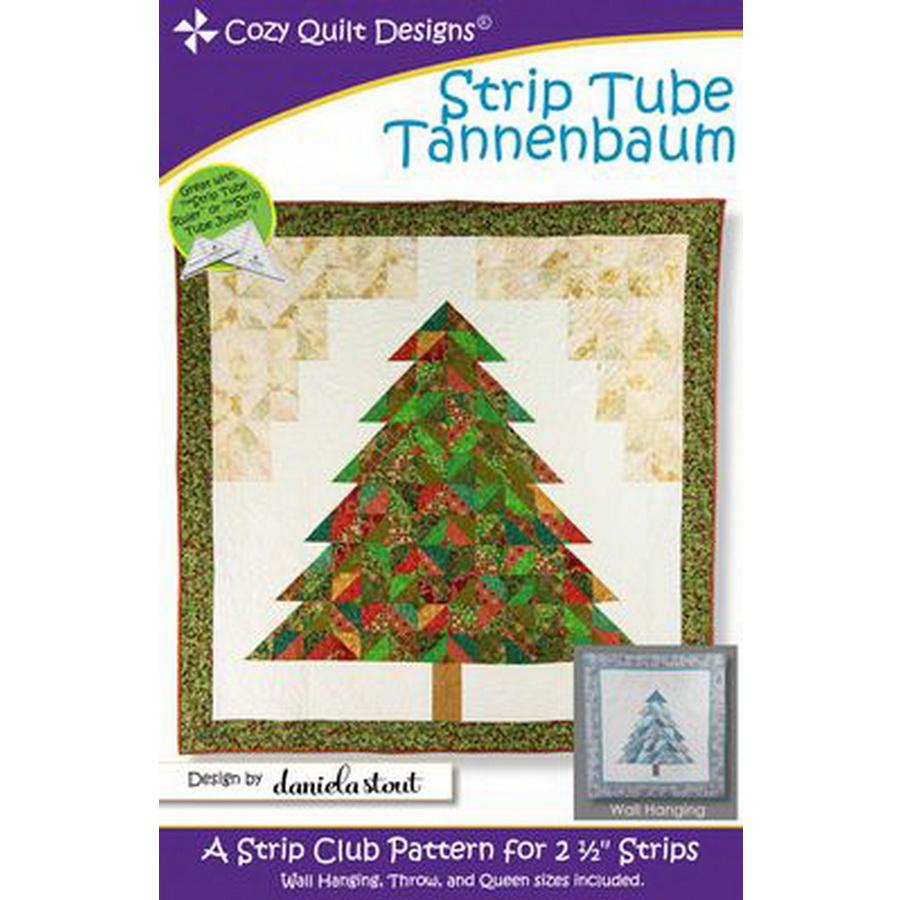 Cozy Quilt Designs Strip Tube Tannenbaum