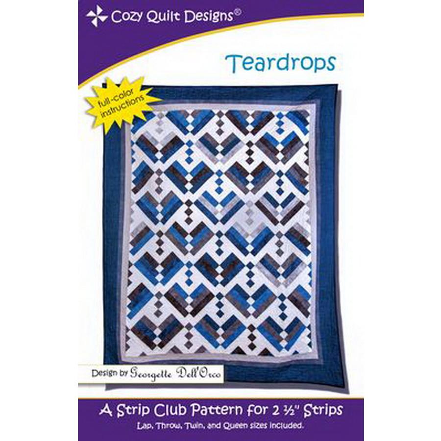 Cozy Quilt Designs Trdrops Pattern