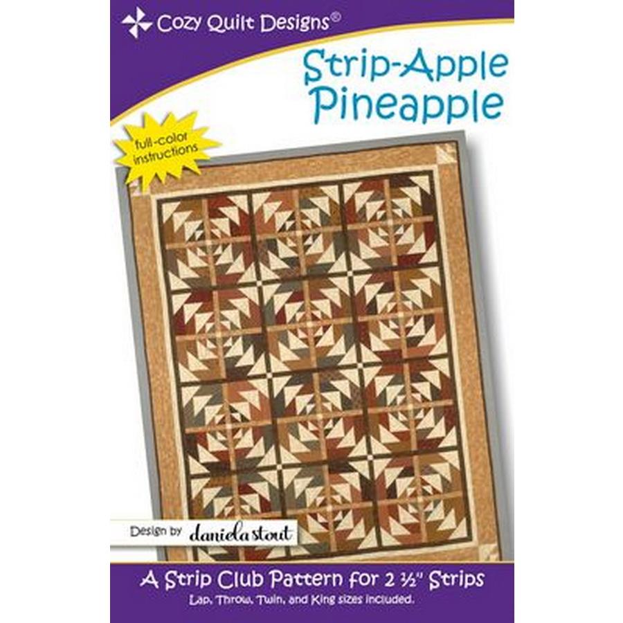 Cozy Quilt Designs Strip Apple Pinpple Pattern