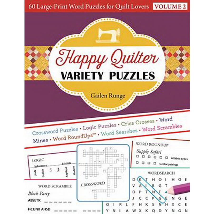 Happy Quilter Variety Puzzle