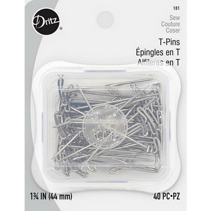Dritz T-pins 1-3/4in 40ct (Box of 6)