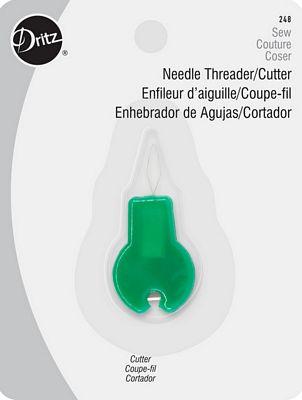Dritz Needle Thrder w/Cutter (Box of 6)