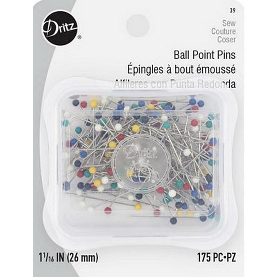 Ball Point Pins 1-1/16in 6ct BOX06