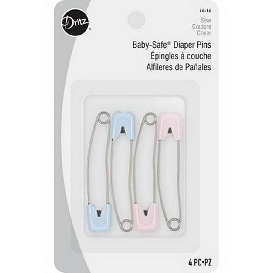Baby Safe Diaper Pins 4ct 3ct BOX03