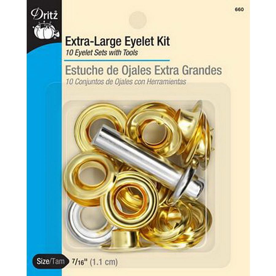 X-L Eyelet Kit- Brass 7/16in BOX03