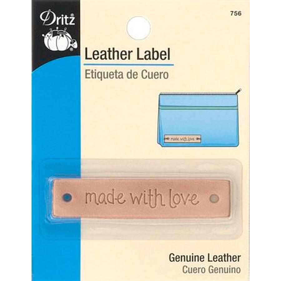 Dritz Lther Label Rec-Made with
