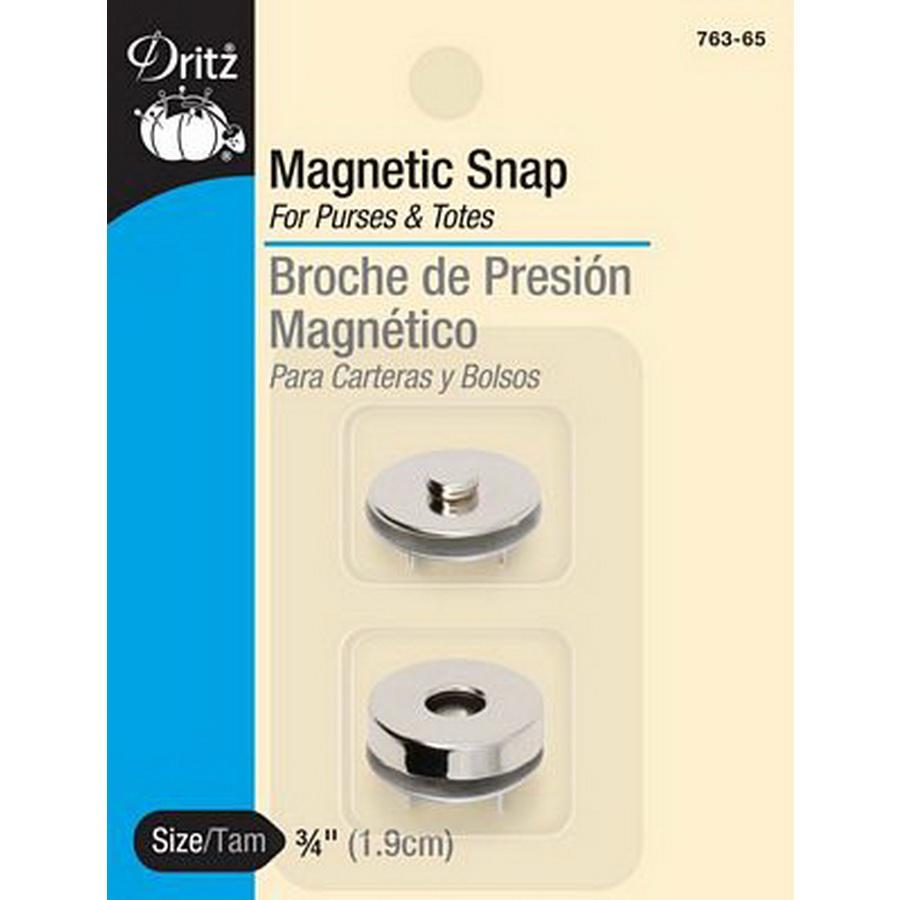 Magnetic Snap Nickel 3/4in 3ct BOX03