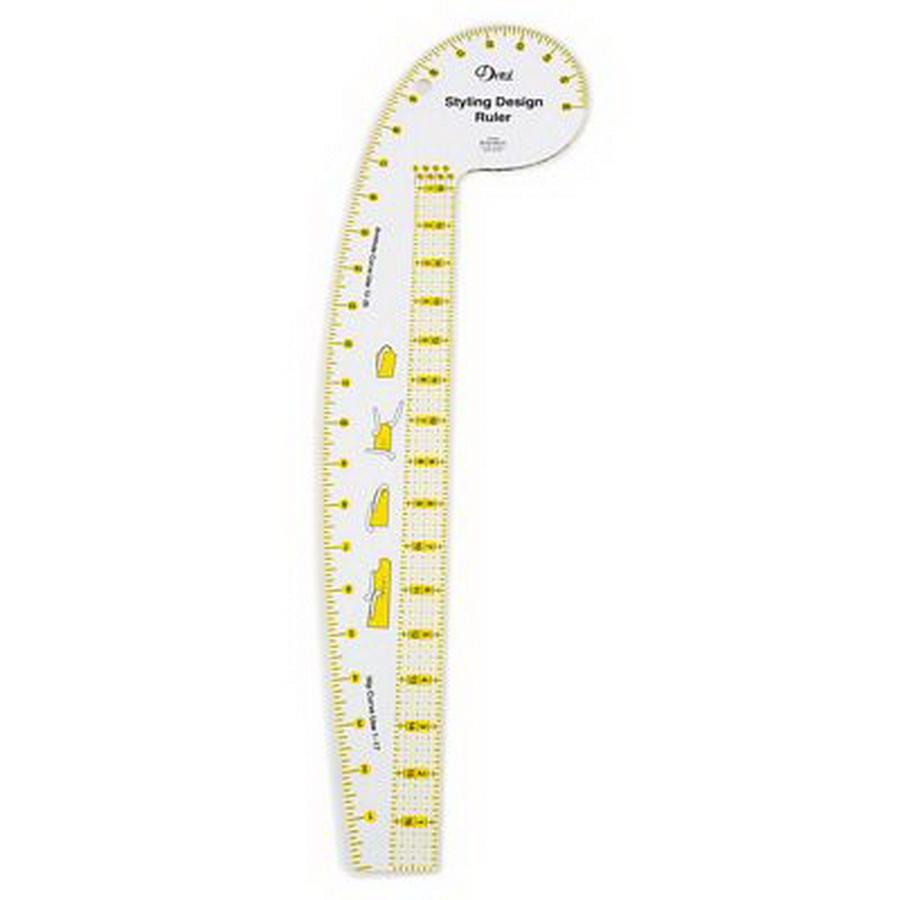 Dritz Styling Design Ruler How to Illustrations