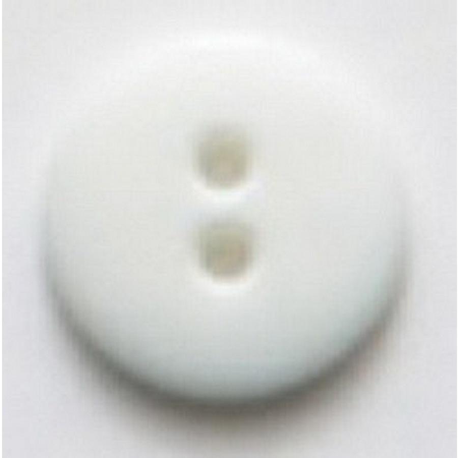 Round Dill Button 13mm White BOX06