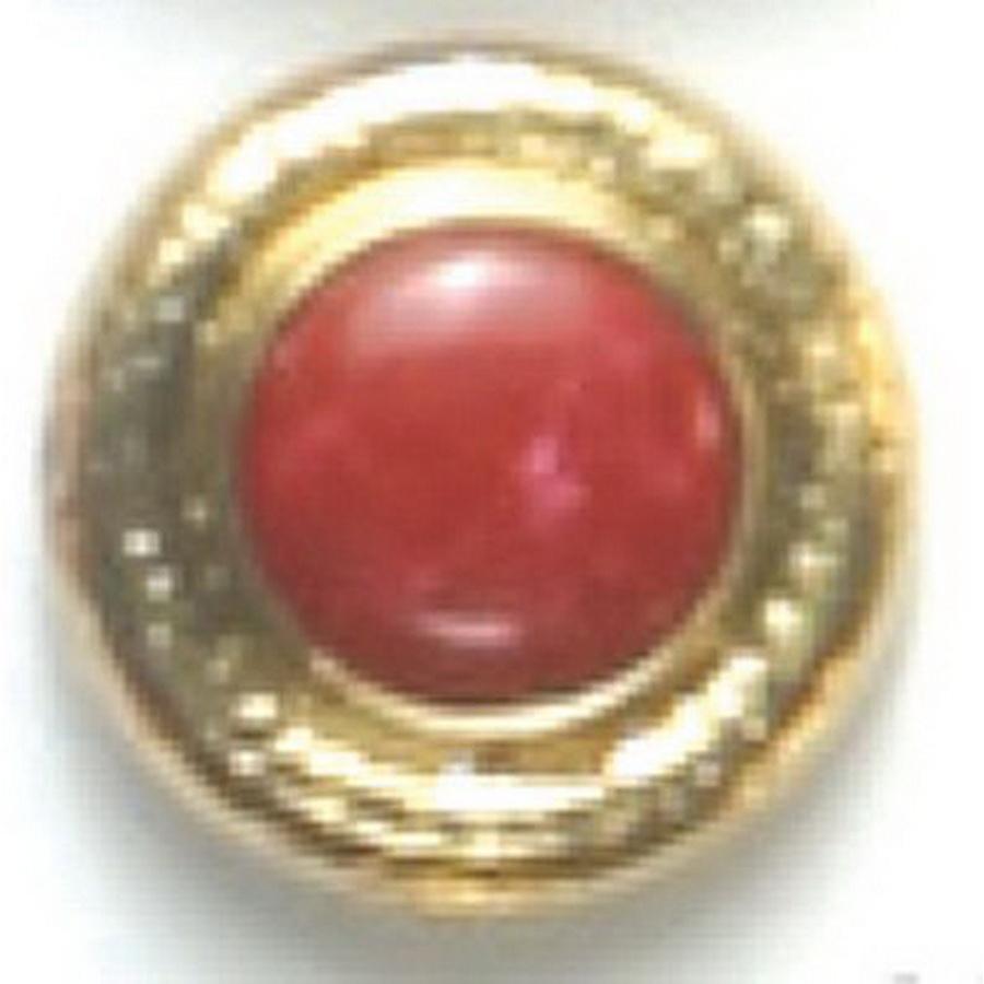Novelty Button 15mm-Red BOX06
