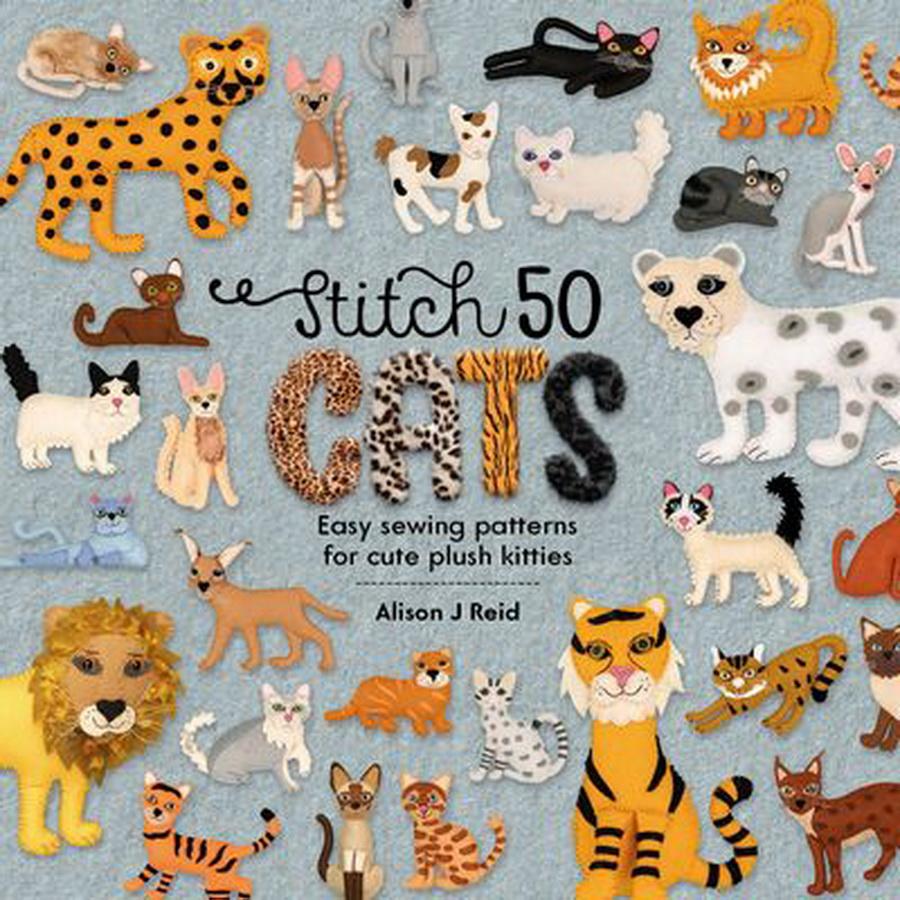 David & Charles Stitch 50 Cats
