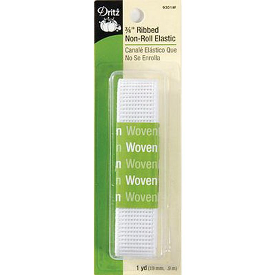 Ribbed Non-Roll 3/4inx1yd 4ct BOX04